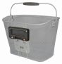 Klickfix cykelkurv Uni basket 16 L - Sølv 