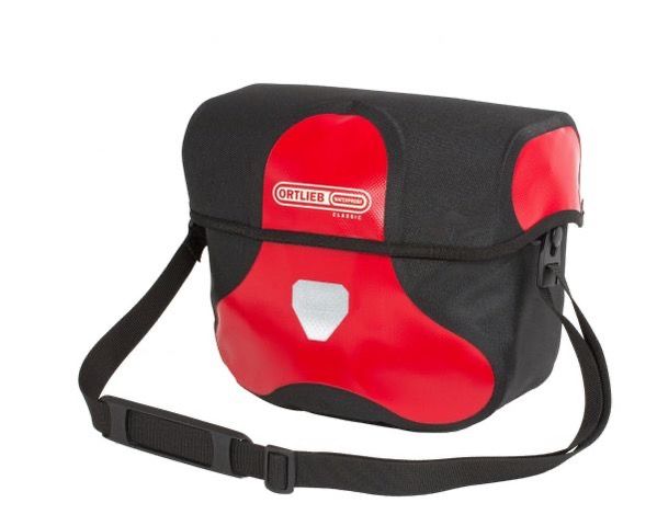 Ortlieb Ultimate Six Classic 7L cykeltaske - Red/black
